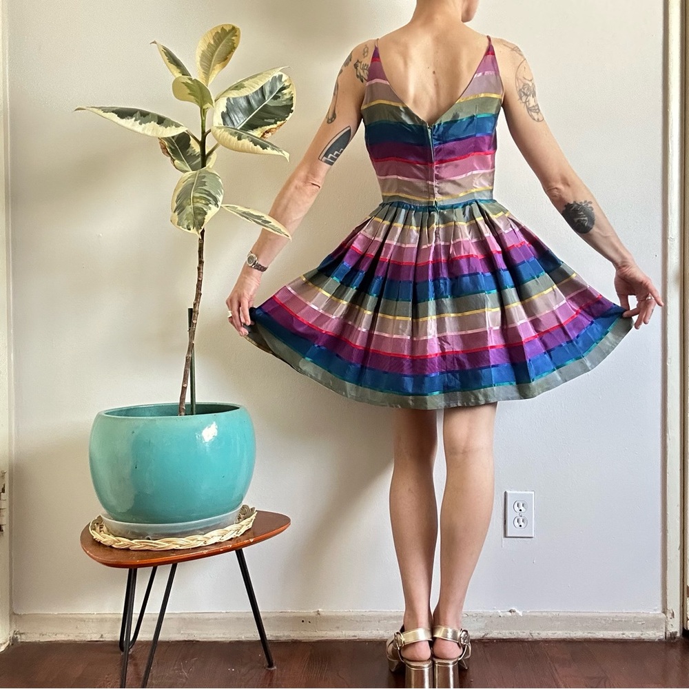 60's Technicolor Dream Dress - Picture 4 of 13